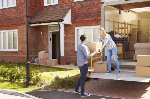 Modern storage space symbolizing reliability and order