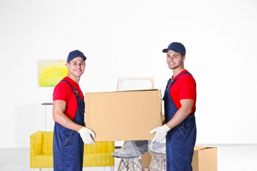 Local removals team planning a move in Waddon