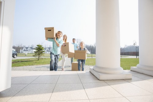 Professional local removals service in Waddon preparing for a home move