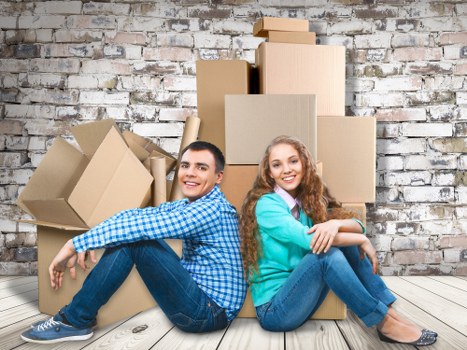 Packing and organising belongings for house removals in Waddon