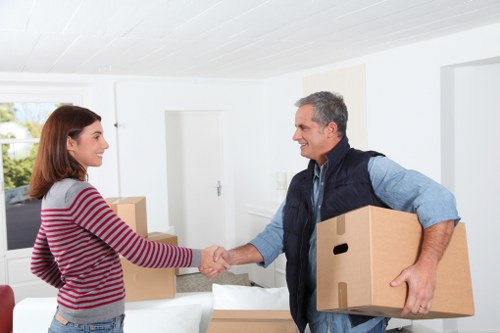 A removals team planning a smooth relocation in the Waddon area